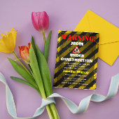 Invitation Maman en construction | Baby shower moderne