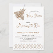 Invitation Maman to Bee Baby shower (Devant)
