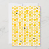 Invitation Maman to Bee | Baby shower de ruche (Dos)