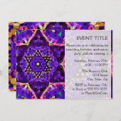 Invitation Mandala (Devant / Derrière)