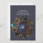 Invitation Mandala de la Déesse Terre (Dos)