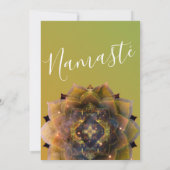 Invitation Mandala de l'âme gitane (Dos)