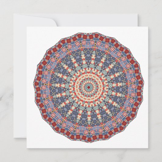 Invitation  Mandala décoratif  (Devant)