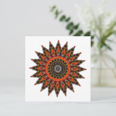 Invitation Mandala décoratif (Debout devant)