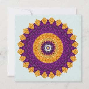 Invitation Mandala décoratif
