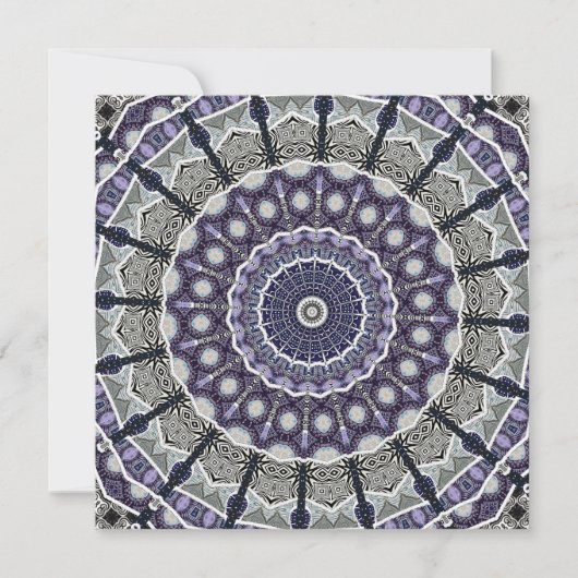 Invitation Mandala Décorative (Devant)