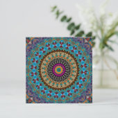 Invitation Mandala Décorative (Debout devant)