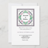 Invitation Mandala Floribunda (Devant)