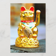 Maneki Neko Lucy Waving Cat Design