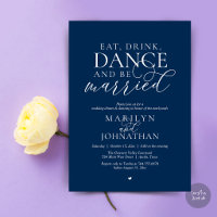 Manger, Boire, Danser, Être Marié, Mariage en Elop
