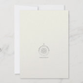 Invitation MANGER BOIRE ET ÊTRE MARIÉ Wedding shower Invitati (Dos)