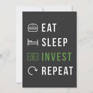 INVITATION MANGER SLEEP INVEST REPETER STOCK MARCHÉ