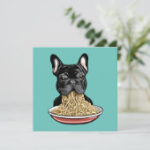 Invitation mangeur de nouilles (Debout devant)