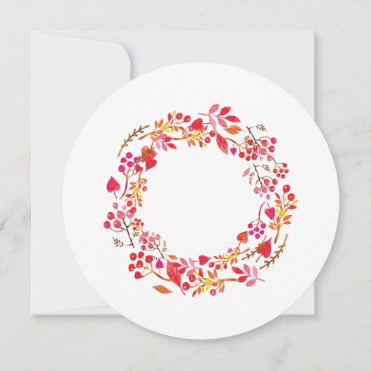 Invitation Mangez Boire Et Soyez Heureux Dîner Thanksgiving (Dos)