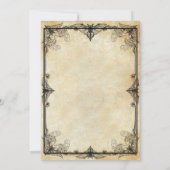 Invitation Mangez Boire & Soyez Effrayant Adulte Halloween Pa (Dos)