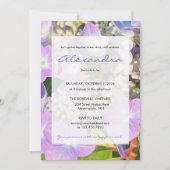 Invitation Mangez, buvez et célébrez l'épouse pour qu'elle so (Devant)