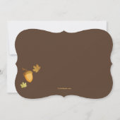 Invitation Mangez, buvez et donnez grâce à l'invitation de Th (Dos)