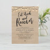 Invitation Mangez, buvez et reprenez, Le matin après le brunc (Debout devant)