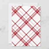 Invitation Mangez, buvez et soyez joyeux Noël fête Potluck (Dos)