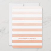 Invitation Mango d'été| Fête de l'mariée extérieure (Dos)