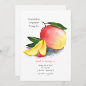 Invitation Mangue (Devant / Derrière)