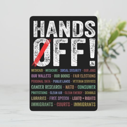 Invitation Manifestation (Debout devant)