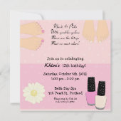 Invitation Manis et Pedis (Devant)