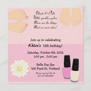 Invitation Manis et Pedis