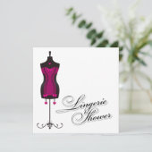 Invitation mannequin de la lingerie 311-Pink (Debout devant)