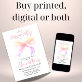 Invitation Manque minimale à la Fête des mariées de la boîte 