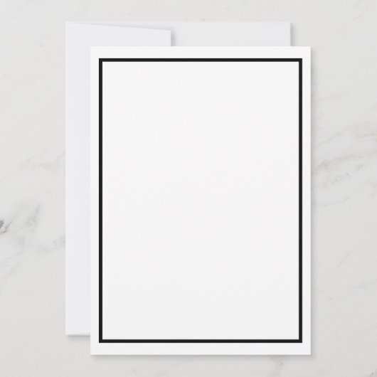 Invitation Man's Casino 21e fête d'anniversaire (Dos)