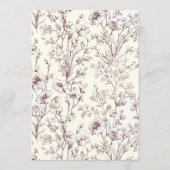 Invitation Mansion Venue Old Money Aesthetic Burgund Wedding  (Dos)