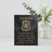 Invitation Manteau de Montresor des bras (Debout devant)