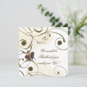 Invitation Mantis à feuilles mortes (Debout devant)