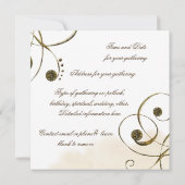 Invitation Mantis à feuilles mortes (Dos)