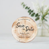 Invitation Manufacture Photo personnalisée Mariage de grain d (Debout devant)