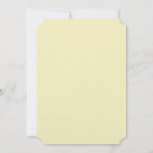 Invitation manuscrit (Dos)