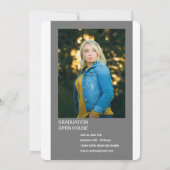 Invitation manuscrite de graduation (Dos)