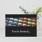 Invitation Maquillage géométrique des ombres (Debout devant)