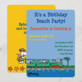Invitation Maraisy et amis Anniversaire (Devant / Derrière)