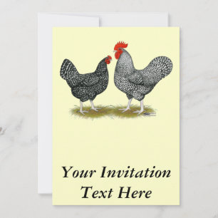 Invitation Marans : Paire de cacao