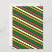 Invitation Marathon de Noël mignon (Dos)