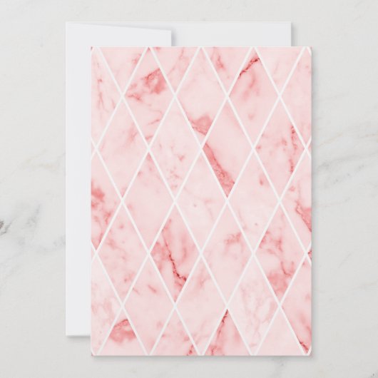 Invitation marbre (Devant)