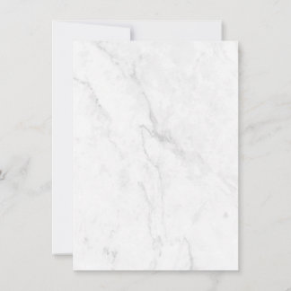 Invitation Marbre Blanc
