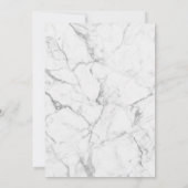 Invitation Marbre d'ananas moderne Mariage tropical (Dos)