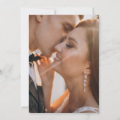 Invitation Marbre Faux Géométrique (Dos)