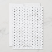 Invitation Marbre | Mariage Simple Typographie Moderne (Dos)