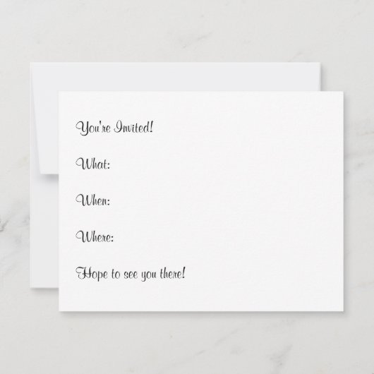 Invitation Marbre pastel dans la marina Nebula (Dos)