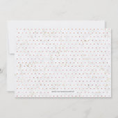 Invitation Marbre | Simple Mariage Moderne des Couples (Dos)