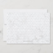 Invitation Marbre | Simple Mariage Moderne des Couples Shower (Dos)
